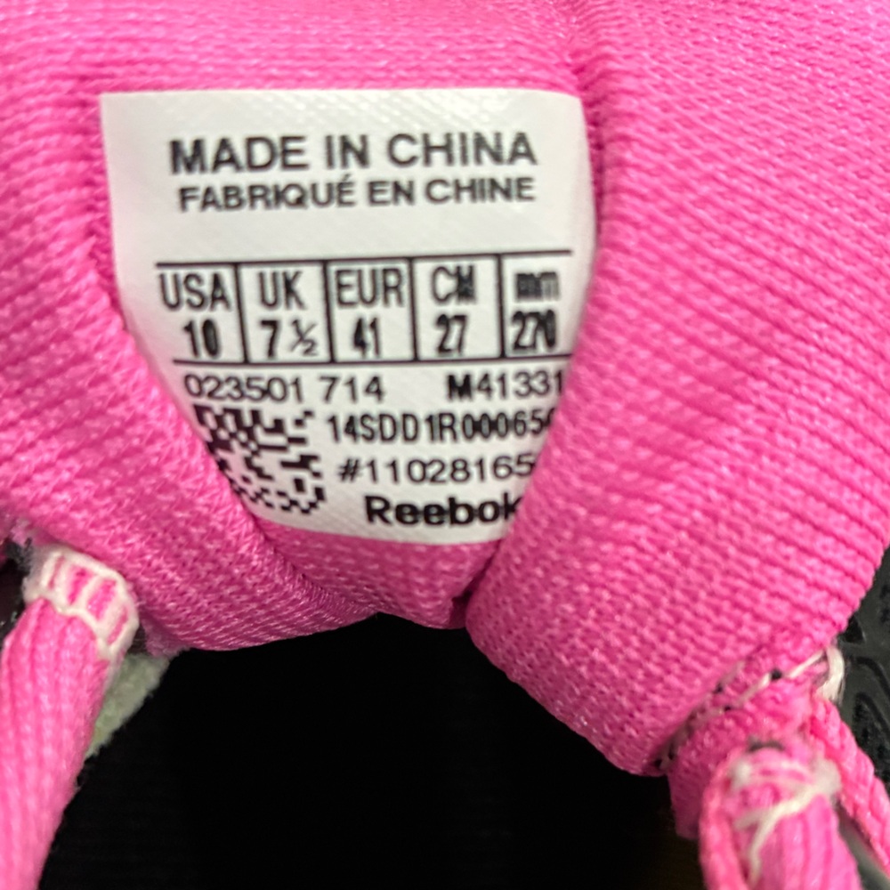 •	Reebok CrossFit Nano Pink & Black Training Shoes Women’s 10 EU 41 LNWT - Picture 4 of 7